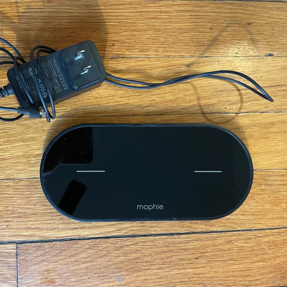 Mophie Dual Wireless Charging Pad for phones etc.